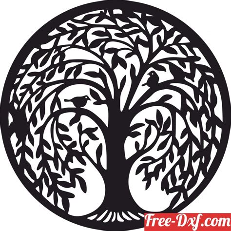 Free DXF Files Downloads for wall metal art decor .